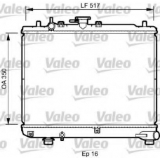 735076 VALEO Радиатор, охлаждение двигателя