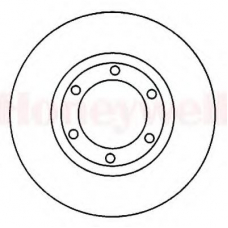 561640B BENDIX Тормозной диск