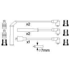 0 986 356 730 BOSCH Комплект проводов зажигания