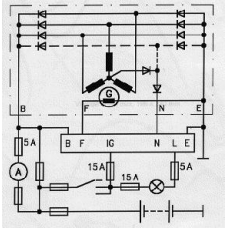 0 986 190 009 BOSCH Регулятор генератора