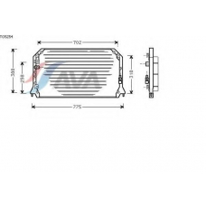 TO5254 AVA Конденсатор, кондиционер