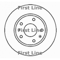FBD1286 FIRST LINE Тормозной диск