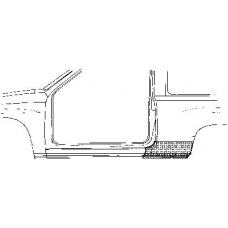 3770142 VAN WEZEL Боковина