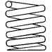 81-591-0 BOGE Пружина ходовой части