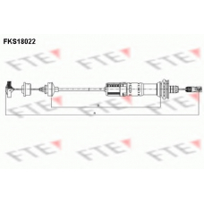 FKS18022 FTE Трос, управление сцеплением