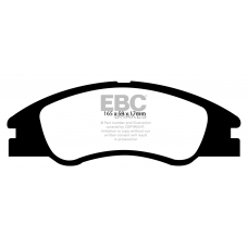 DP1568 EBC Brakes Колодки тормозные