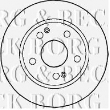 BBD4591 BORG & BECK Тормозной диск