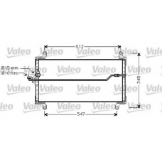 818063 VALEO Конденсатор, кондиционер