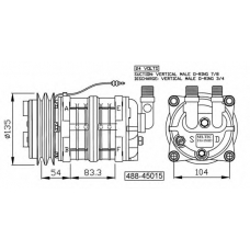 32157G NRF Компрессор, кондиционер