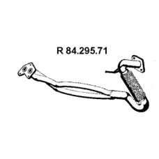 84.295.71 EBERSPACHER Труба выхлопного газа
