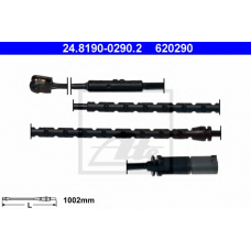 24.8190-0290.2 ATE Сигнализатор, износ тормозных колодок