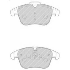 FSL4498 FERODO Комплект тормозных колодок, дисковый тормоз