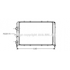 RTA2199 Prasco Радиатор, охлаждение двигателя