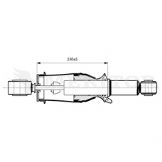 MLF5111 MERITOR Кожух пневматической рессоры