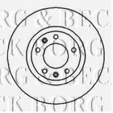 BBD4042 BORG & BECK Тормозной диск