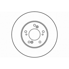 MDC1567 MINTEX Тормозной диск