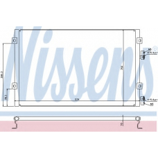 940289 NISSENS Конденсатор, кондиционер