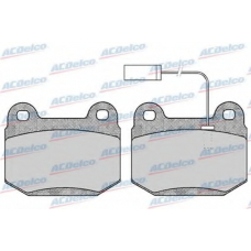 AC058441D AC Delco Комплект тормозных колодок, дисковый тормоз