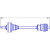 12337R SERCORE Приводной вал