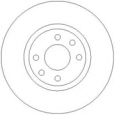 AC2567D AC Delco Тормозной диск