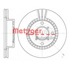 6553.10 METZGER Тормозной диск