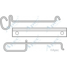 KIT311 APEC Комплектующие, тормозные колодки