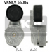 VKMCV 56004 SKF Натяжной ролик, поликлиновой  ремень