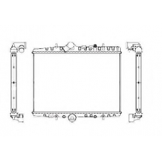55346 NRF Радиатор, охлаждение двигателя