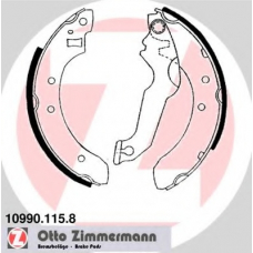 10990.115.8 ZIMMERMANN Комплект тормозных колодок