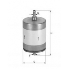 XB142 UNIFLUX FILTERS Топливный фильтр