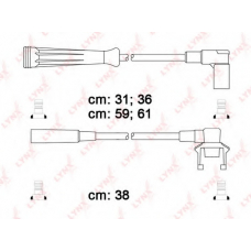 SPC6318 LYNX Комплект проводов зажигания