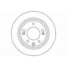 MDC2055 MINTEX Тормозной диск