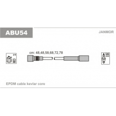 ABU54 JANMOR Комплект проводов зажигания