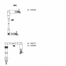 993 BREMI Ккомплект проводов зажигания