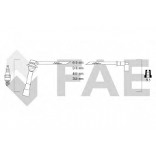 83261 FAE Комплект проводов зажигания