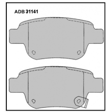 ADB31141 Allied Nippon Тормозные колодки