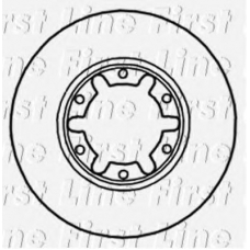 FBD1729 FIRST LINE Тормозной диск