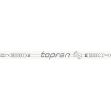 104 345 TOPRAN Трос, стояночная тормозная система