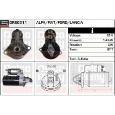 DRS0311 DELCO REMY Стартер