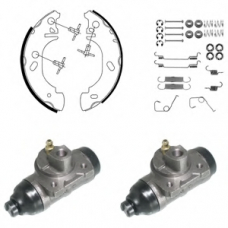 KP957 DELPHI Комплект тормозных колодок