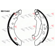 BB1154A2 FTE Комплект тормозных колодок