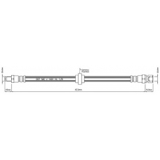 VBH495 MOTAQUIP Тормозной шланг