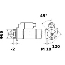 MS 150 MAHLE Стартер