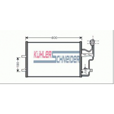 0220011 KUHLER SCHNEIDER Конденсатор, кондиционер