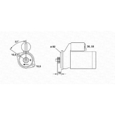 943253175010 MAGNETI MARELLI Стартер