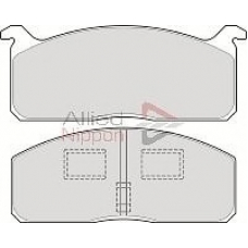 CBP0264 COMLINE Комплект тормозных колодок, дисковый тормоз