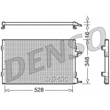 DCN06003 DENSO Конденсатор, кондиционер