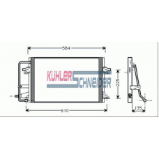 1824801 KUHLER SCHNEIDER Конденсатор, кондиционер