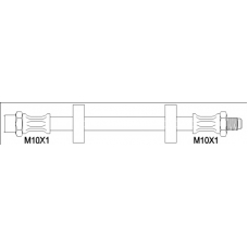 G1900.97 WOKING Тормозной шланг