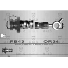 80105 Malo Тормозной шланг